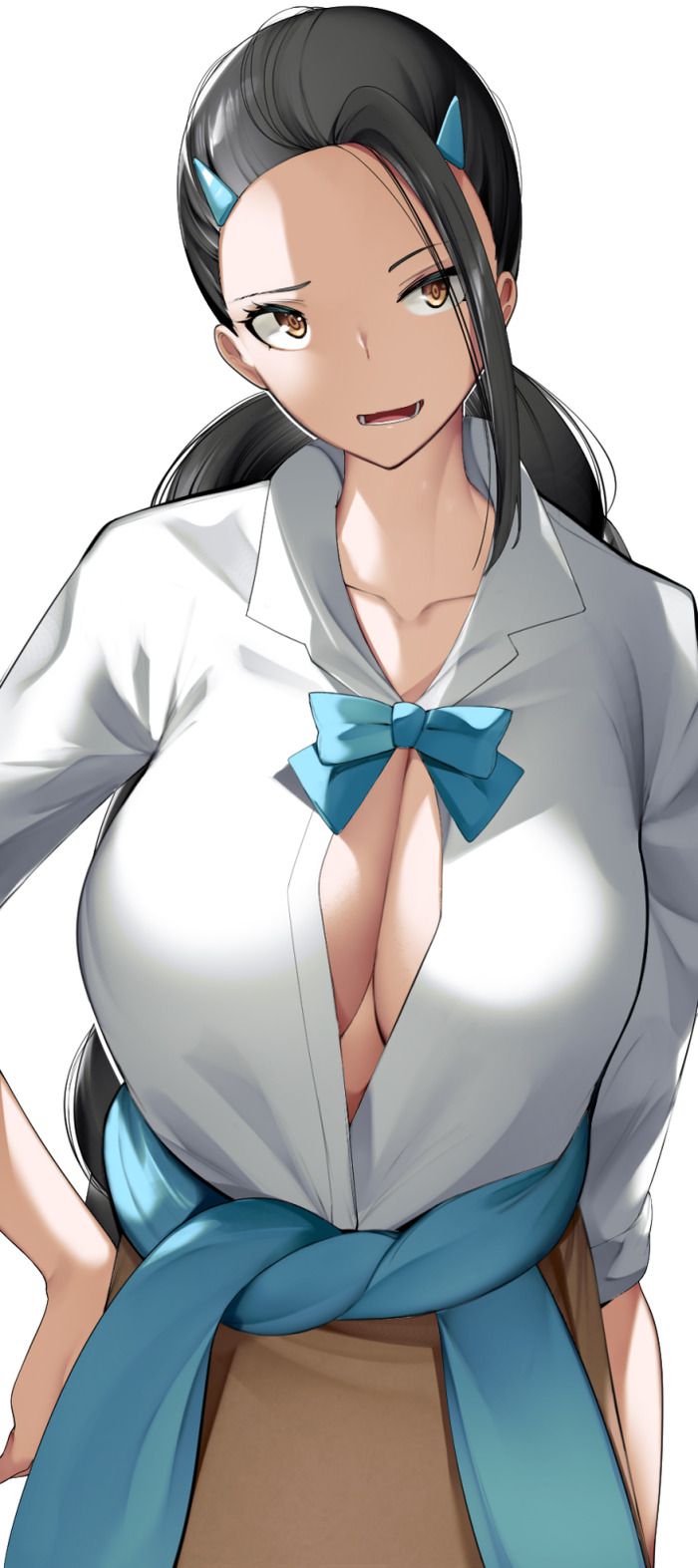 【Secondary】Summary of images of girls in clothes exposing their defenseless cleavage Part 4 35