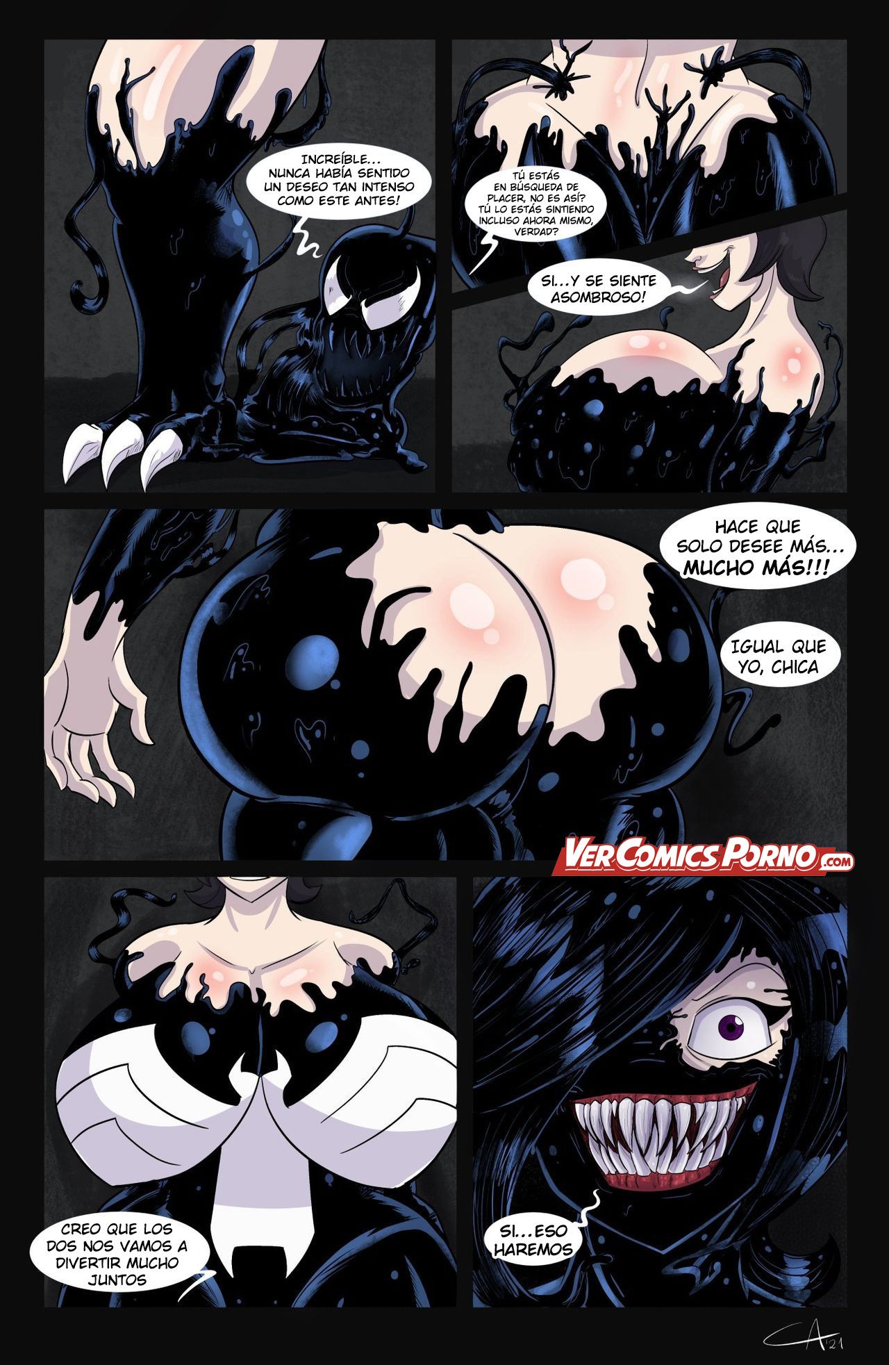 [Ameizing Lewds] Thicc-Venom (Spider-Man) (En Progreso) (Spanish) [kalock & VCP] 3