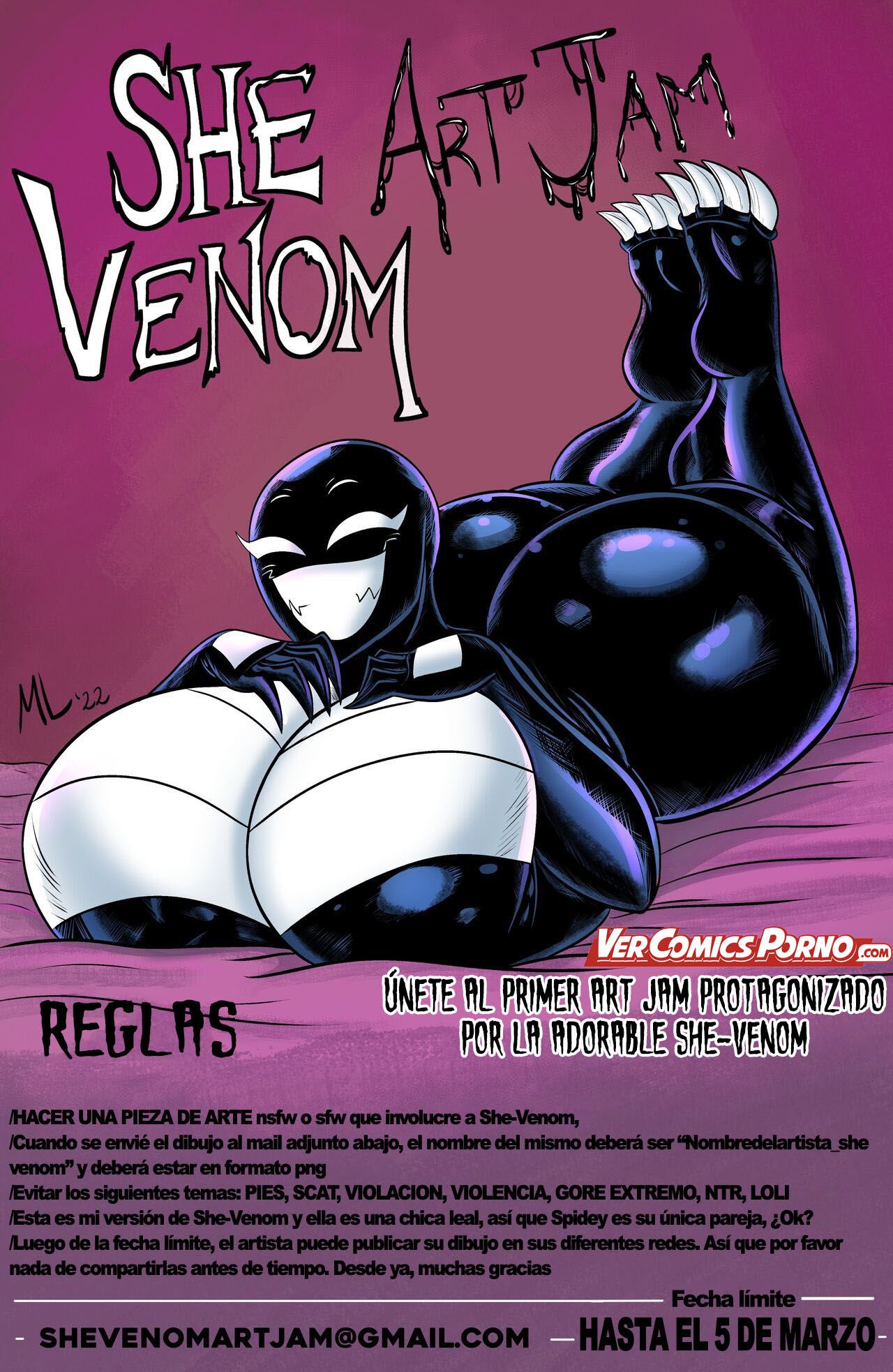 [Ameizing Lewds] Thicc-Venom (Spider-Man) (En Progreso) (Spanish) [kalock & VCP] 47