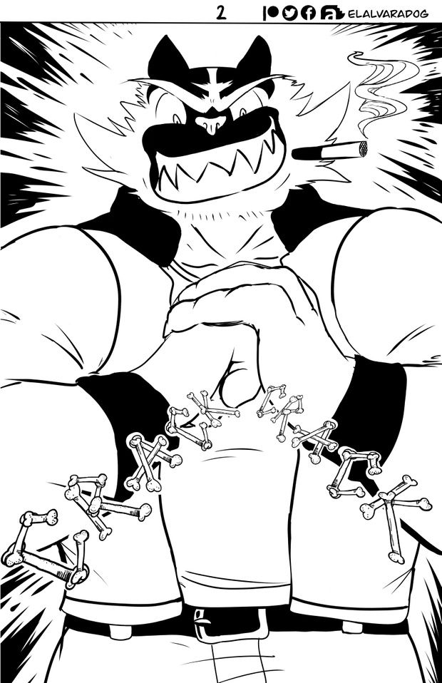 [elAlvarado] INCINEROAR & CHESNAUGHT BECOME FRIENDS! (Pokémon) [ONGOING] [elAlvarado] ガオガエンとブリガロンは友達になりましょう！ (ポケットモンスター)  [英訳]  [進行中] 3