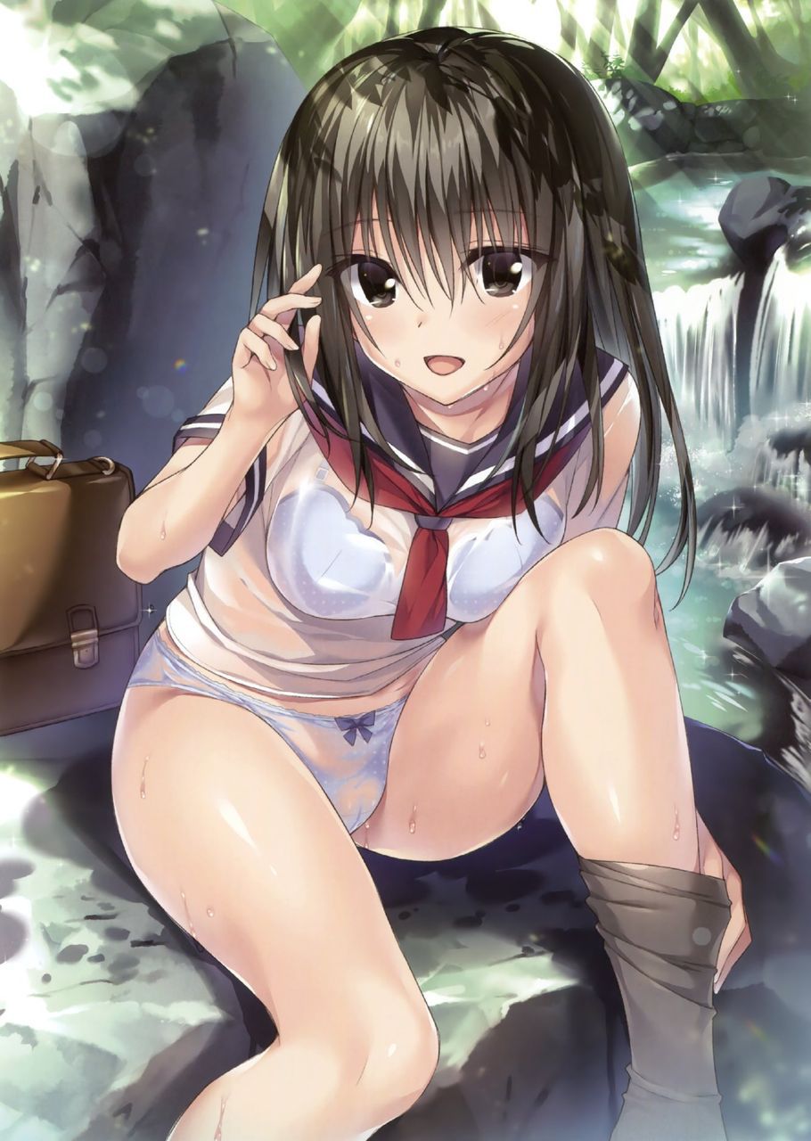 【Secondary erotic】 Here is the erotic image of girls who are very even though they are just wearing uniforms 15