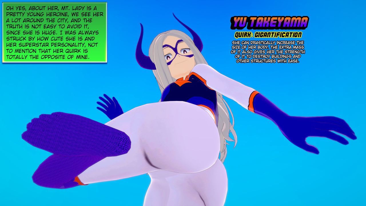 My Hero Giantess #1 The UA Girls 6