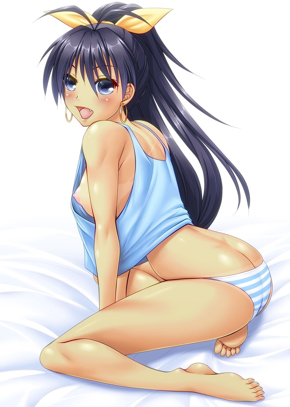 【Imus】Okinawan born healthy body! Erotic images of Ghaha Hibiki! 30