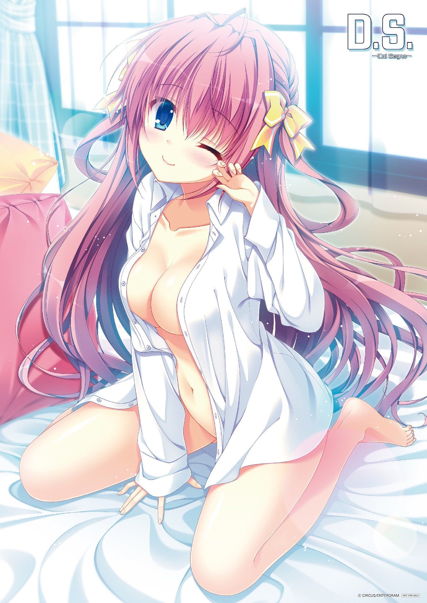 Moe illustration of naked shirt 7