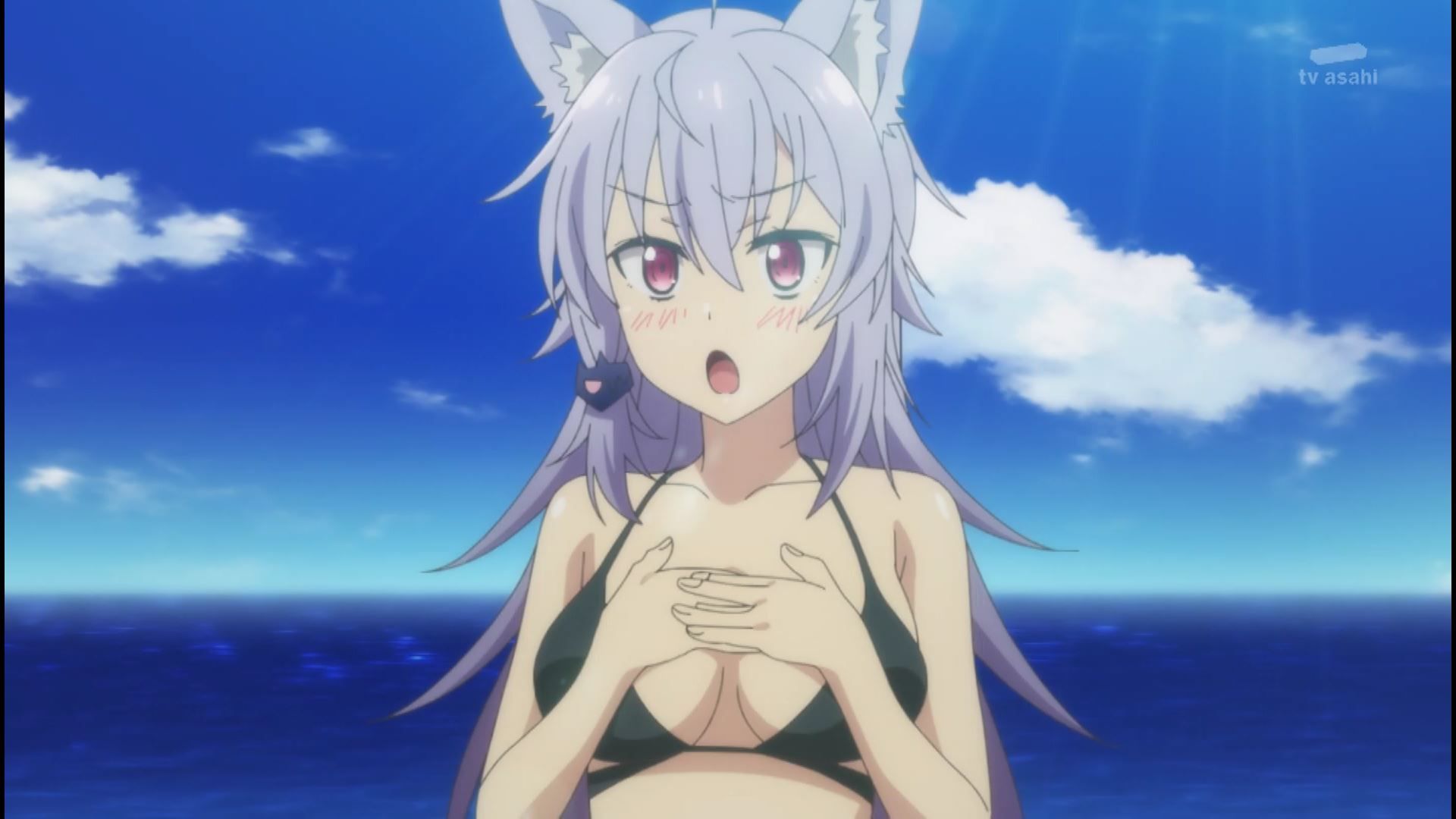 Anime Kuroizu-san of the Phantom Development Department In episode 9, girls' erotic swimsuit etc! 10