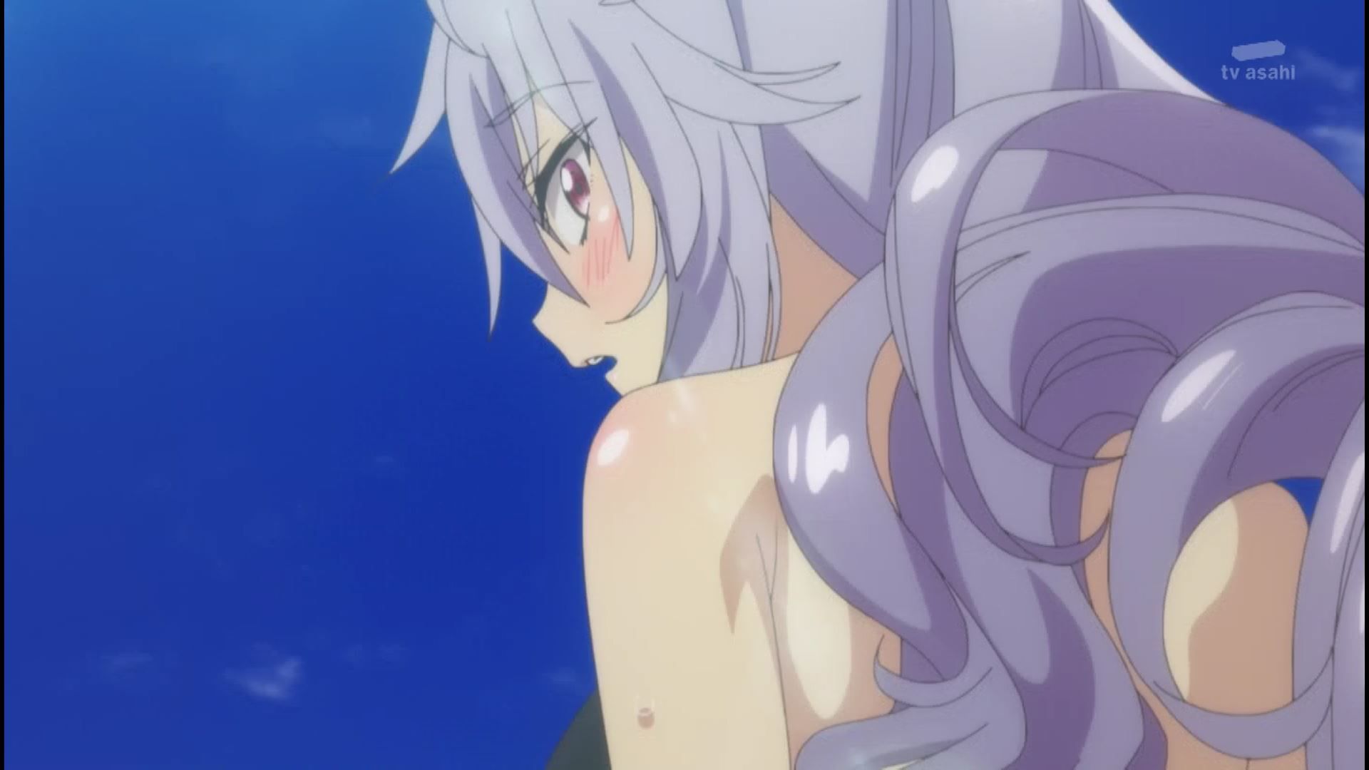 Anime Kuroizu-san of the Phantom Development Department In episode 9, girls' erotic swimsuit etc! 9