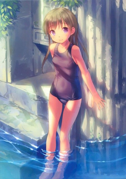 【Secondary erotic】 Here is the erotic image of a girl wearing a swimsuit and showing beautiful half-nakedness 14