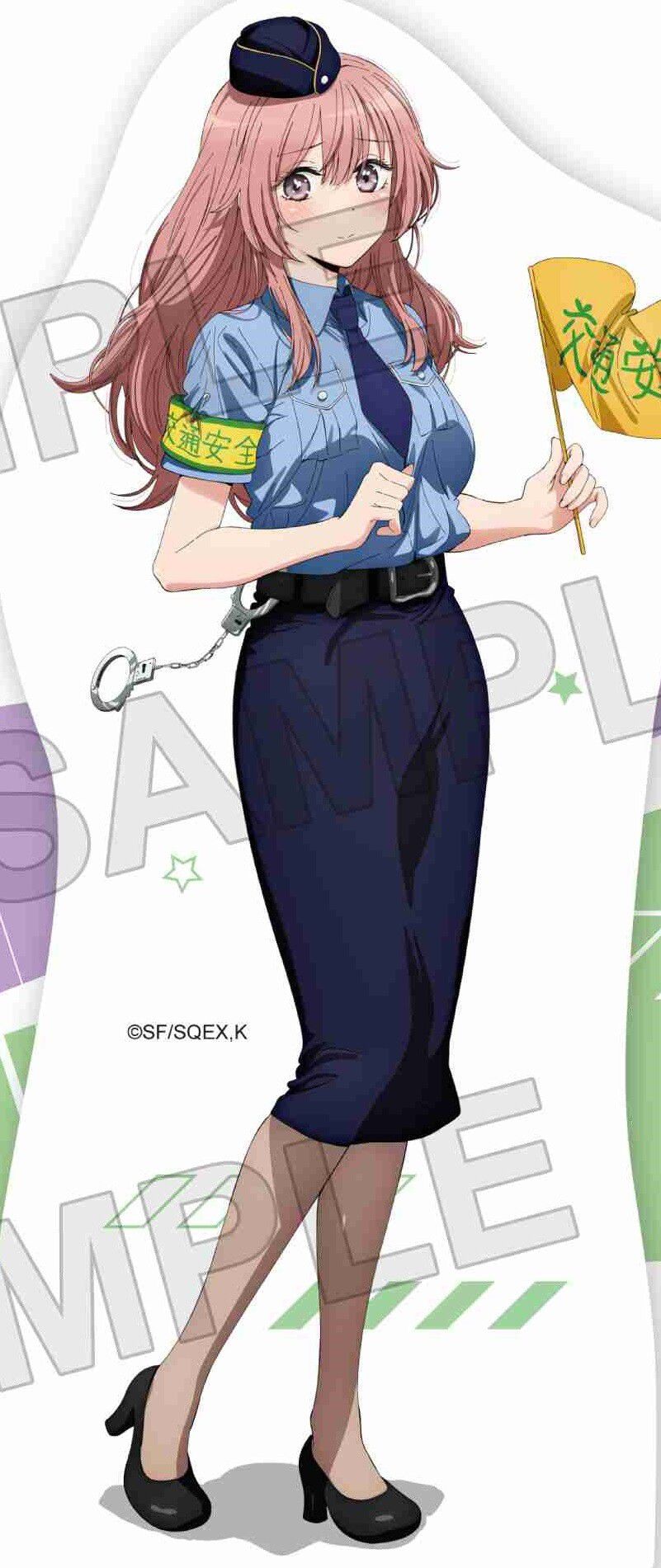 The dress-up doll falls in love Erotic illustration goods of lewd police officer cosplay of erotic 15