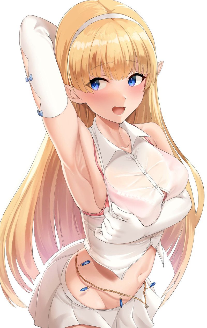 【Style Beauty】Blond Elf Ear Girl's Secondary Erotic Image Summary Part 2 27