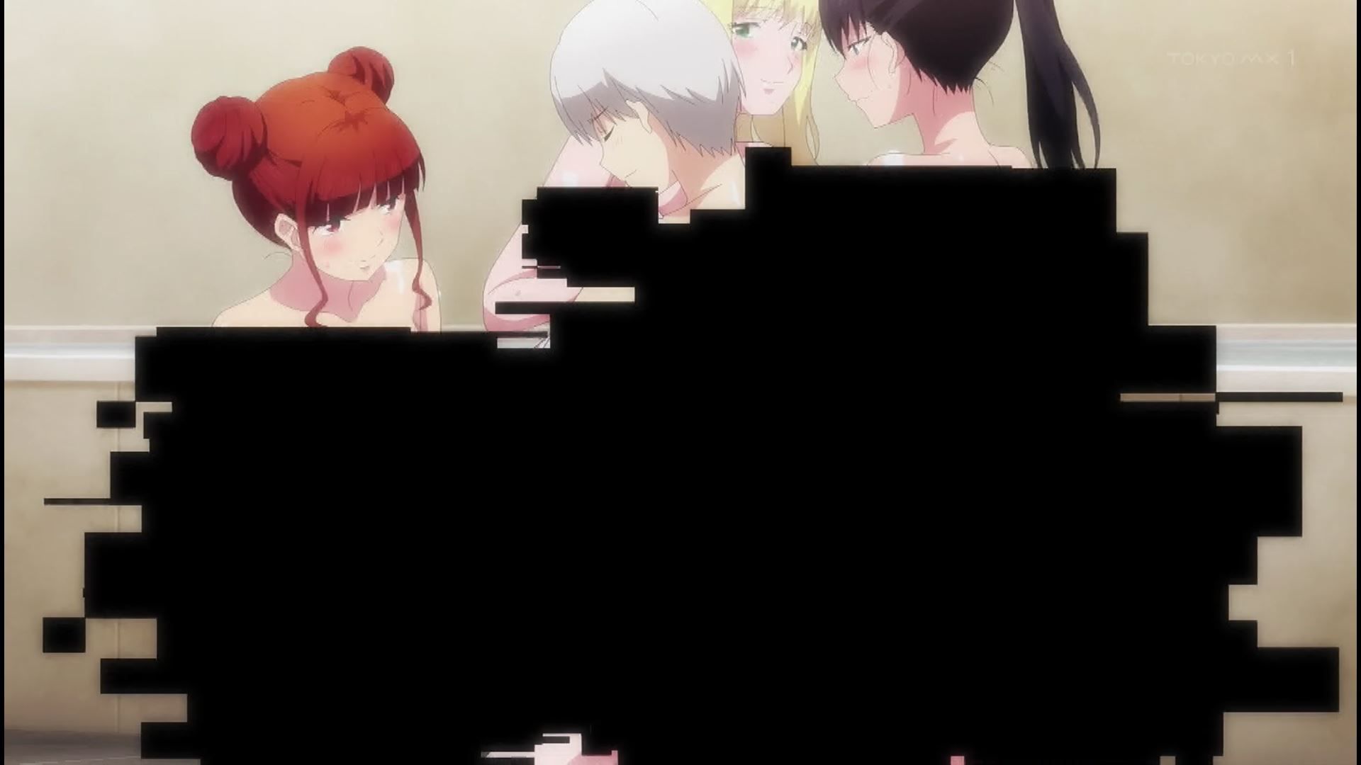 The scene that commits girls in turn in the anime Doomsday Harlem 9 episodes! 7