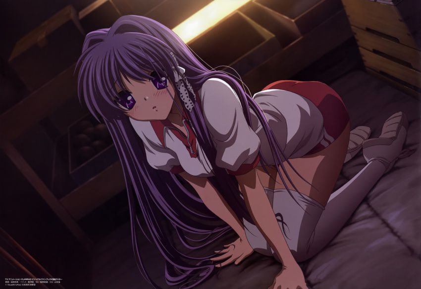 CLANNAD Erotic image summary that makes you want to go to the world of two dimensions and want to go to Fujibayashi An and you very much 2