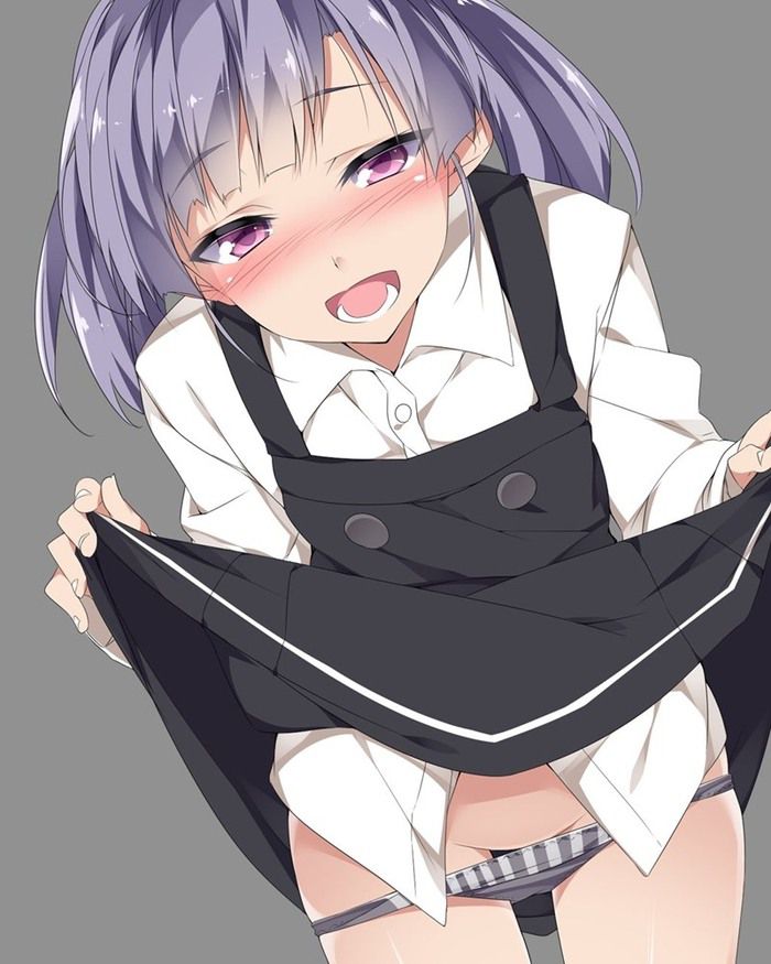 【Secondary erotic】 Here is an erotic image of a girl who shows off pants on purpose to a man 2