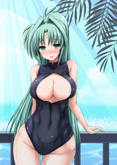 [Secondary erotic] girl wearing a swimming swimsuit and showing off the body of pitch pichi [30 sheets] 21