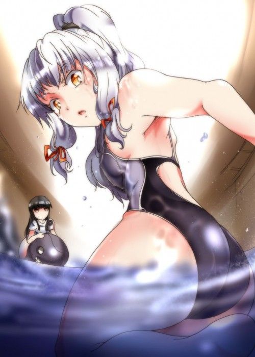 [Secondary erotic] girl wearing a swimming swimsuit and showing off the body of pitch pichi [30 sheets] 28