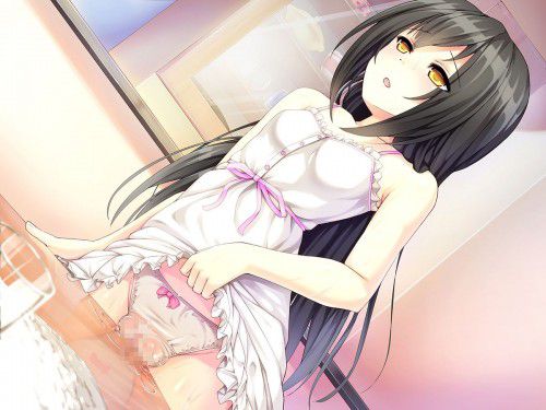 【Secondary erotic】 Click here for the erotic image of a girl who stimulates a with horn ona 18