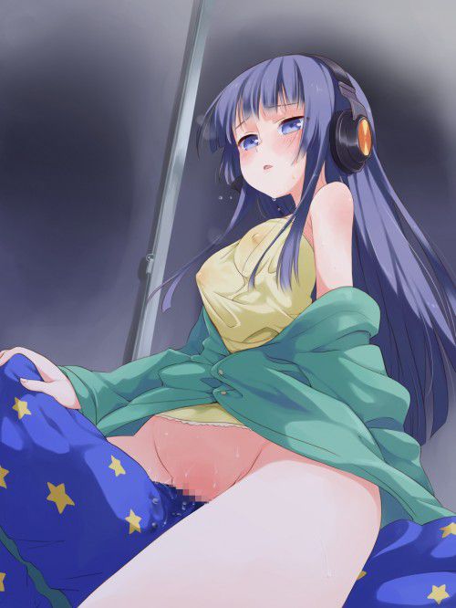 【Secondary erotic】 Click here for the erotic image of a girl who stimulates a with horn ona 24