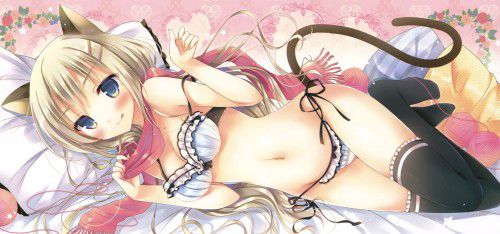 【Secondary erotic】 Here is an erotic image of a girl in underwear who will be excited more excited than naked 16