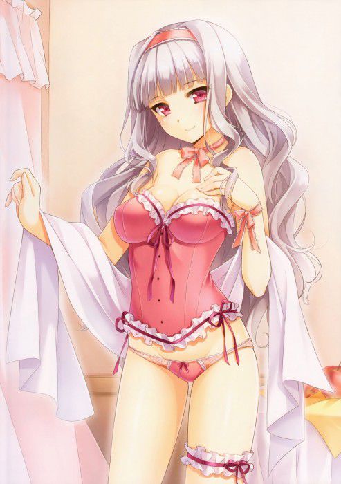 【Secondary erotic】 Here is an erotic image of a girl in underwear who will be excited more excited than naked 20