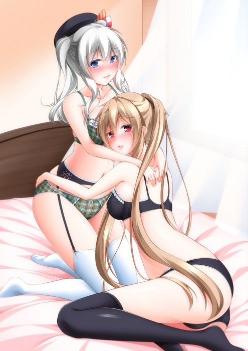 【Secondary erotic】 Here is an erotic image of a girl in underwear who will be excited more excited than naked 23