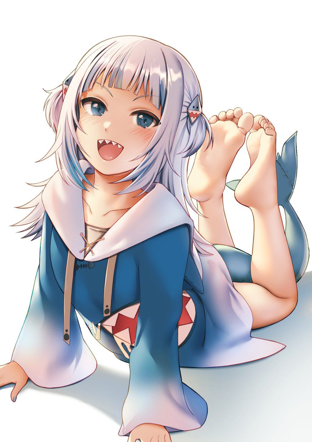 Safebooru _ hololive barefoot 508