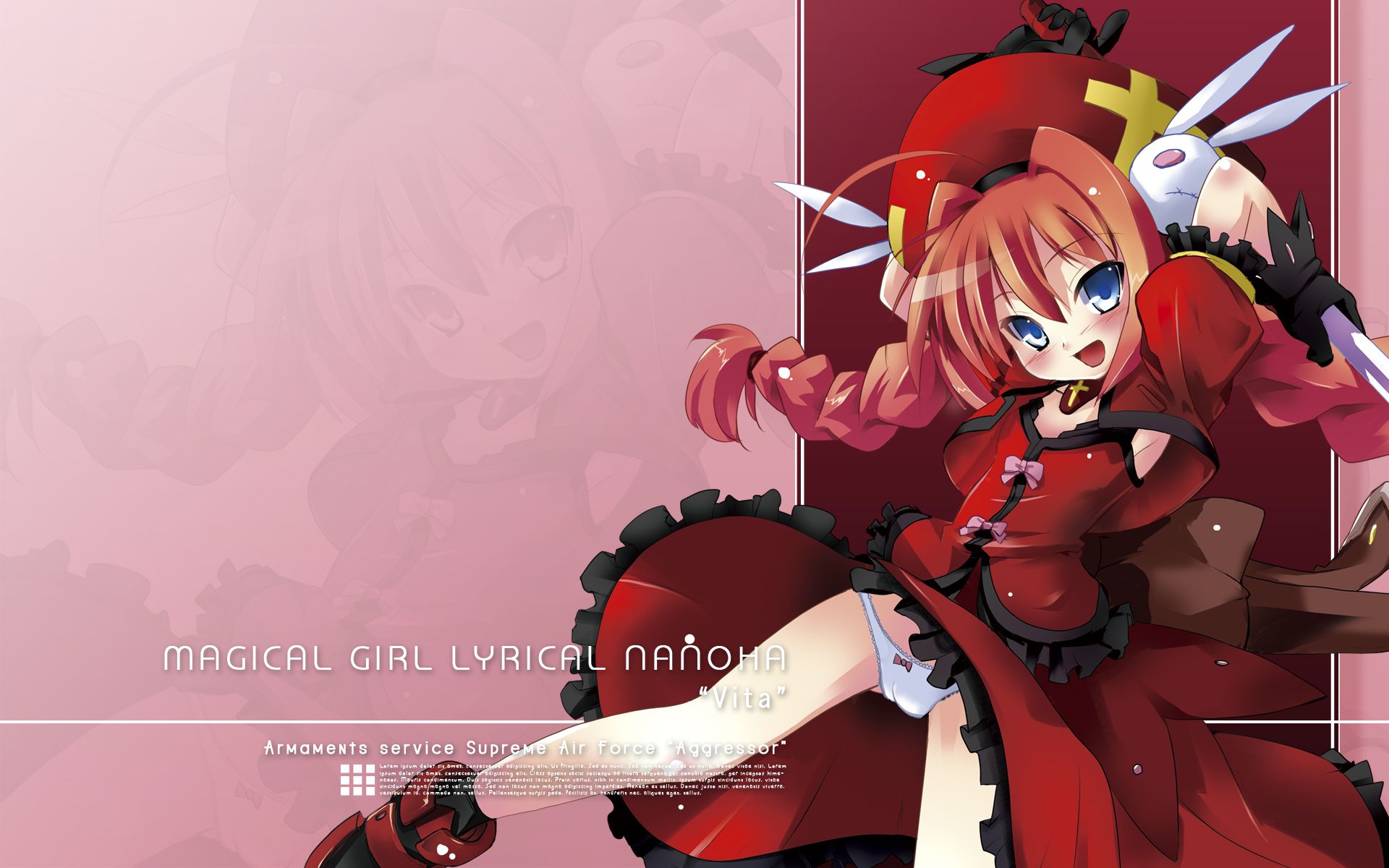 【Vita-chan】Magical girl Lyrical is A's two-knot loli girl Vita's secondary erotic image 100 barrage 93