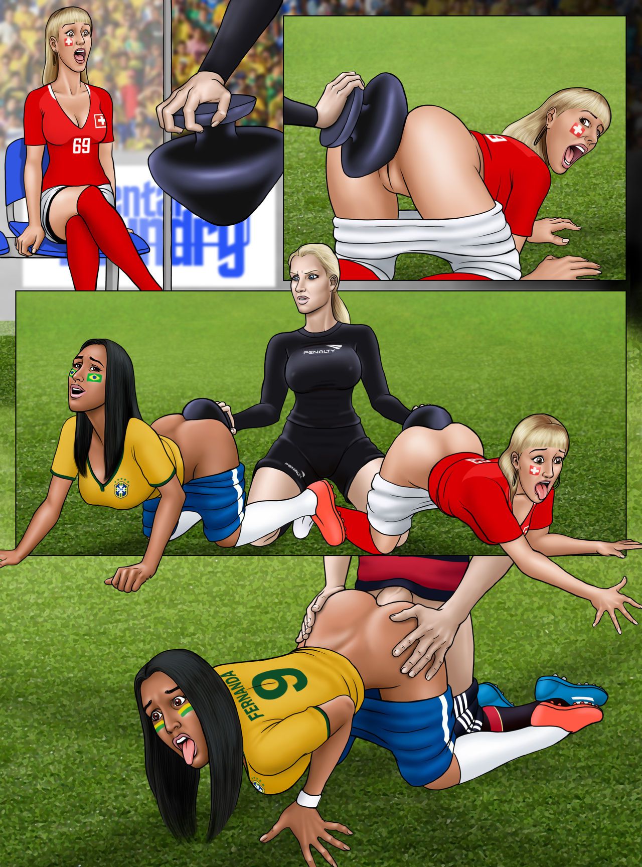 [Extro] FIFA World Cup Russia 2018 - Soccer Hentai - Women's World Cup France 2019 (Ongoing) [Korean] 25