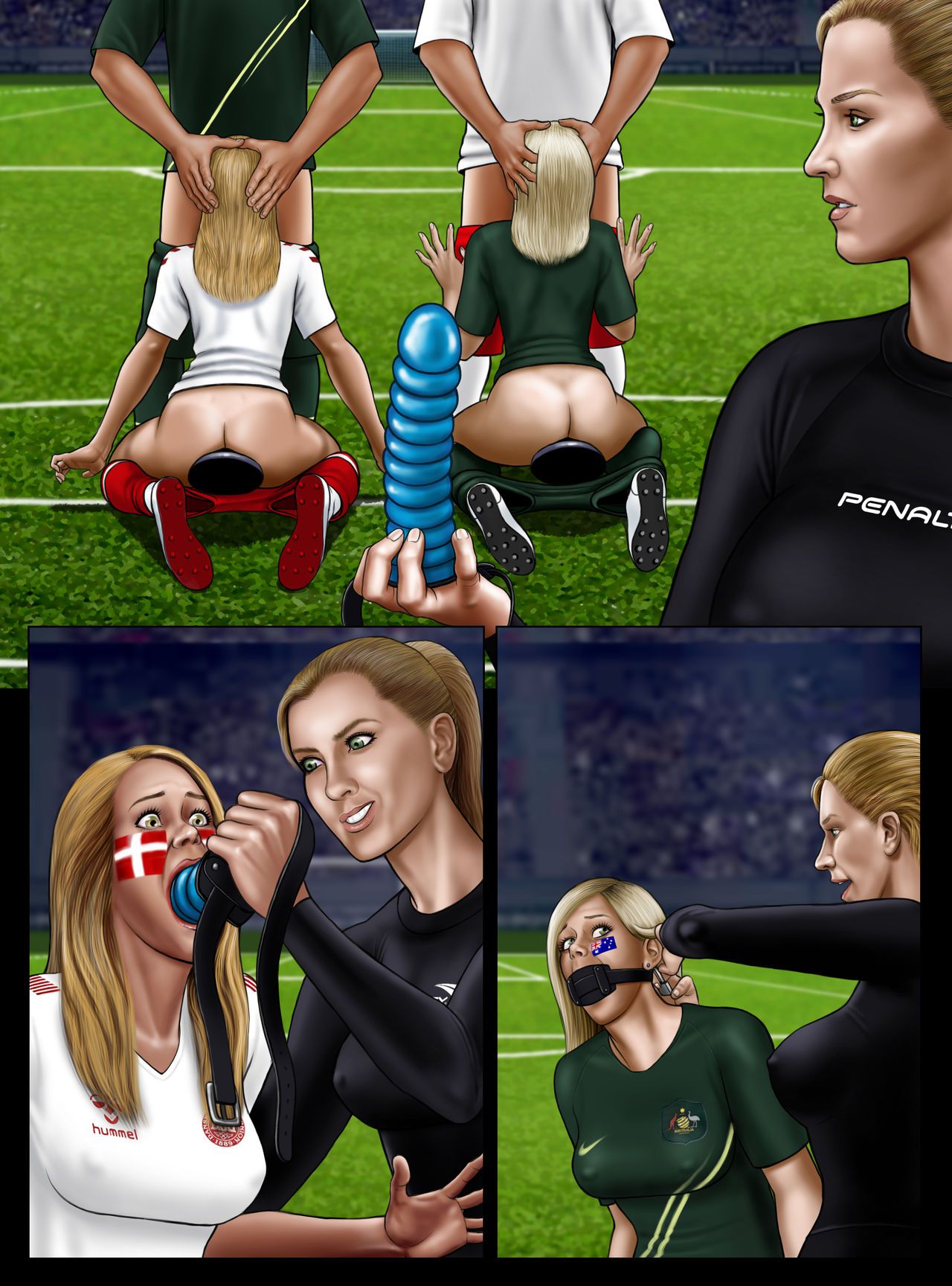 [Extro] FIFA World Cup Russia 2018 - Soccer Hentai - Women's World Cup France 2019 (Ongoing) [Korean] 37