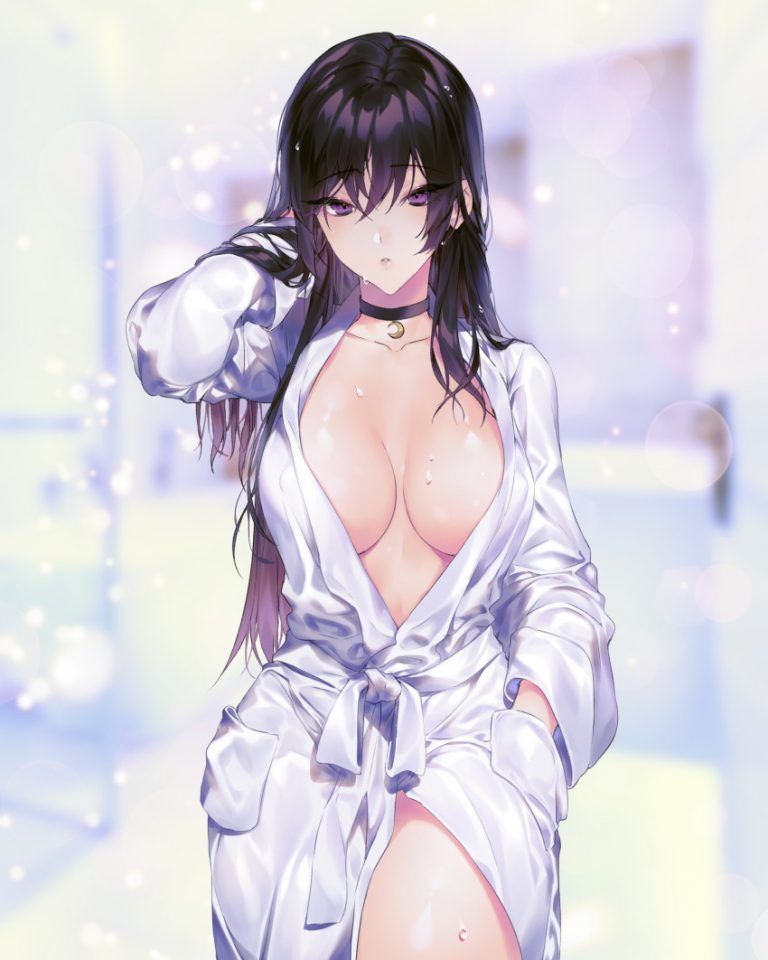 Erotic anime summary Black hair girls irresistibly and echi erotic image [secondary erotic] 10