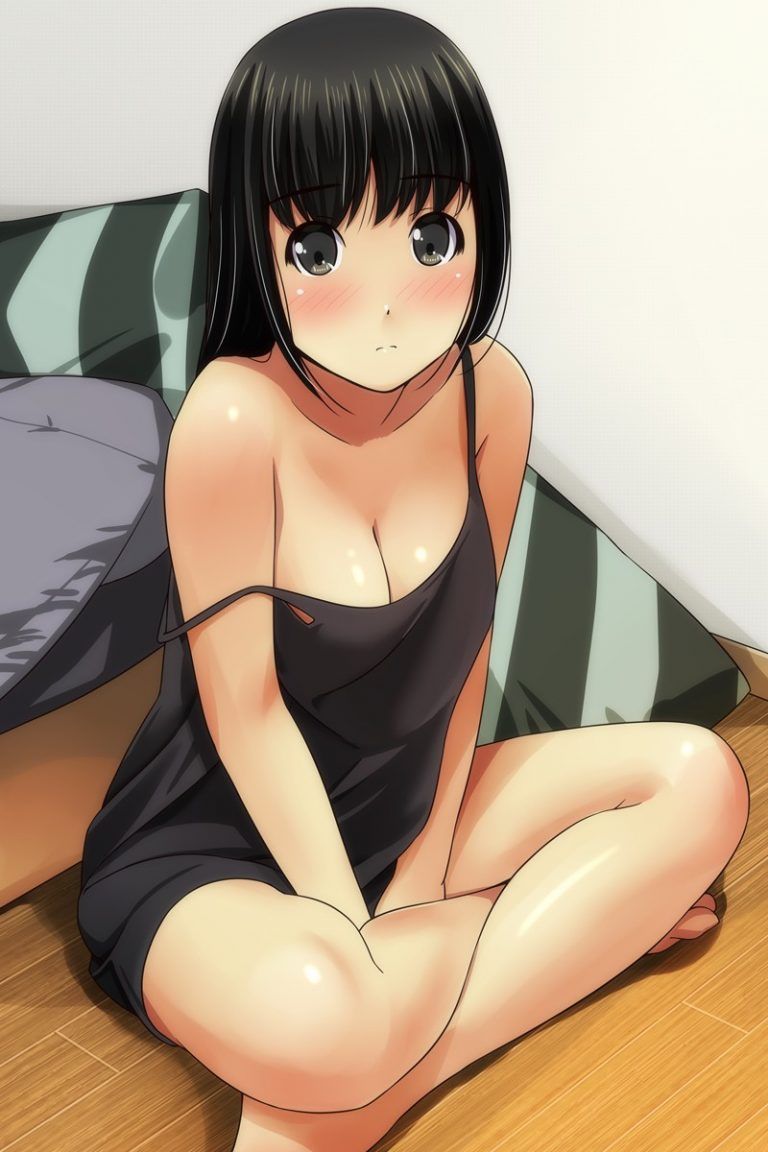 Erotic anime summary Black hair girls irresistibly and echi erotic image [secondary erotic] 12