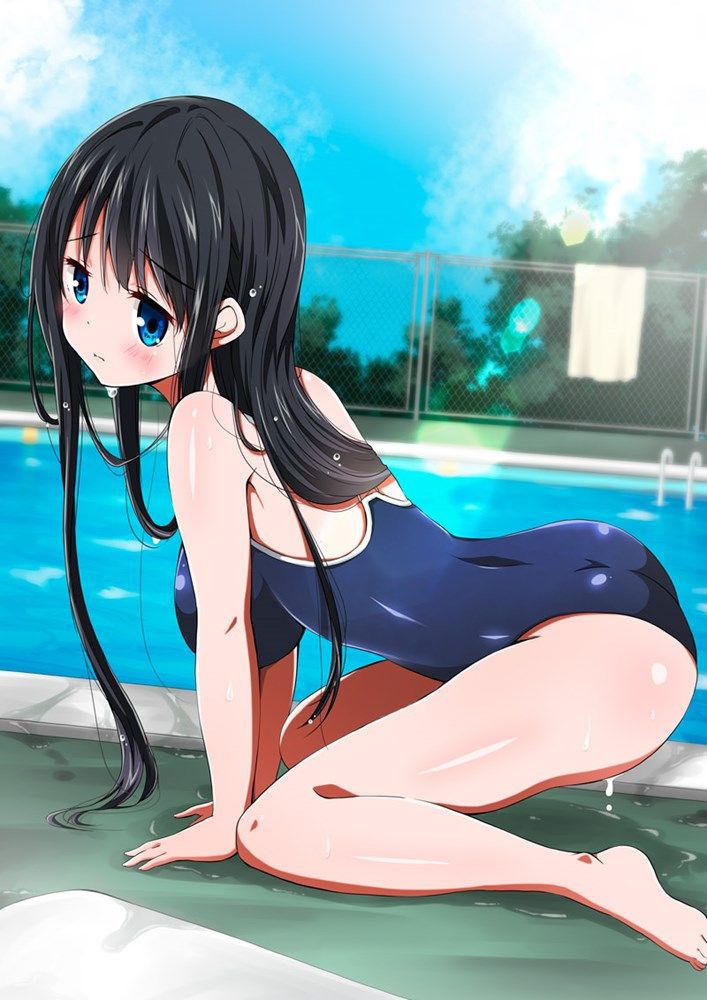 Erotic anime summary Black hair girls irresistibly and echi erotic image [secondary erotic] 15