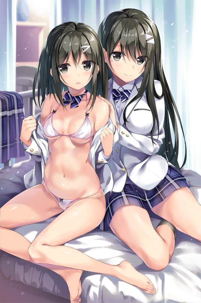 Erotic anime summary Black hair girls irresistibly and echi erotic image [secondary erotic] 3
