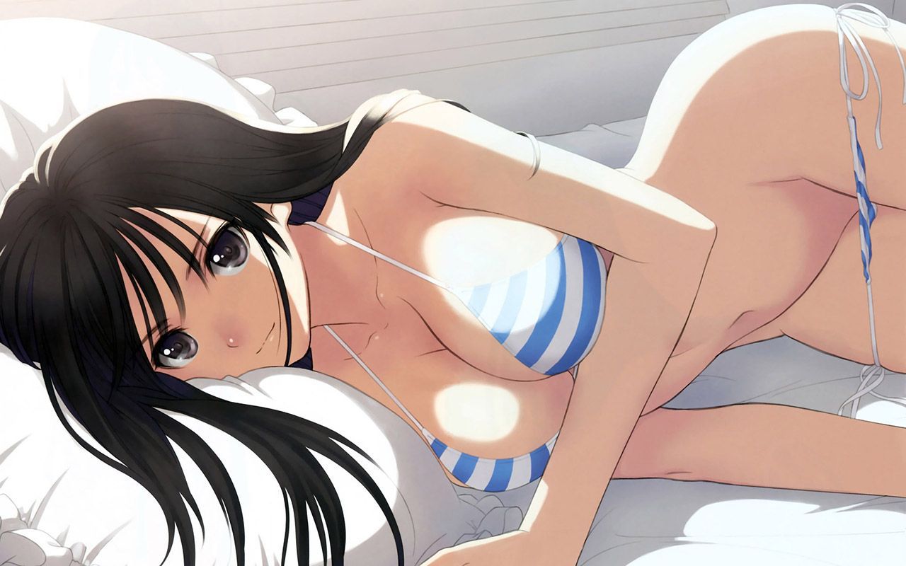 Erotic anime summary Black hair girls irresistibly and echi erotic image [secondary erotic] 9