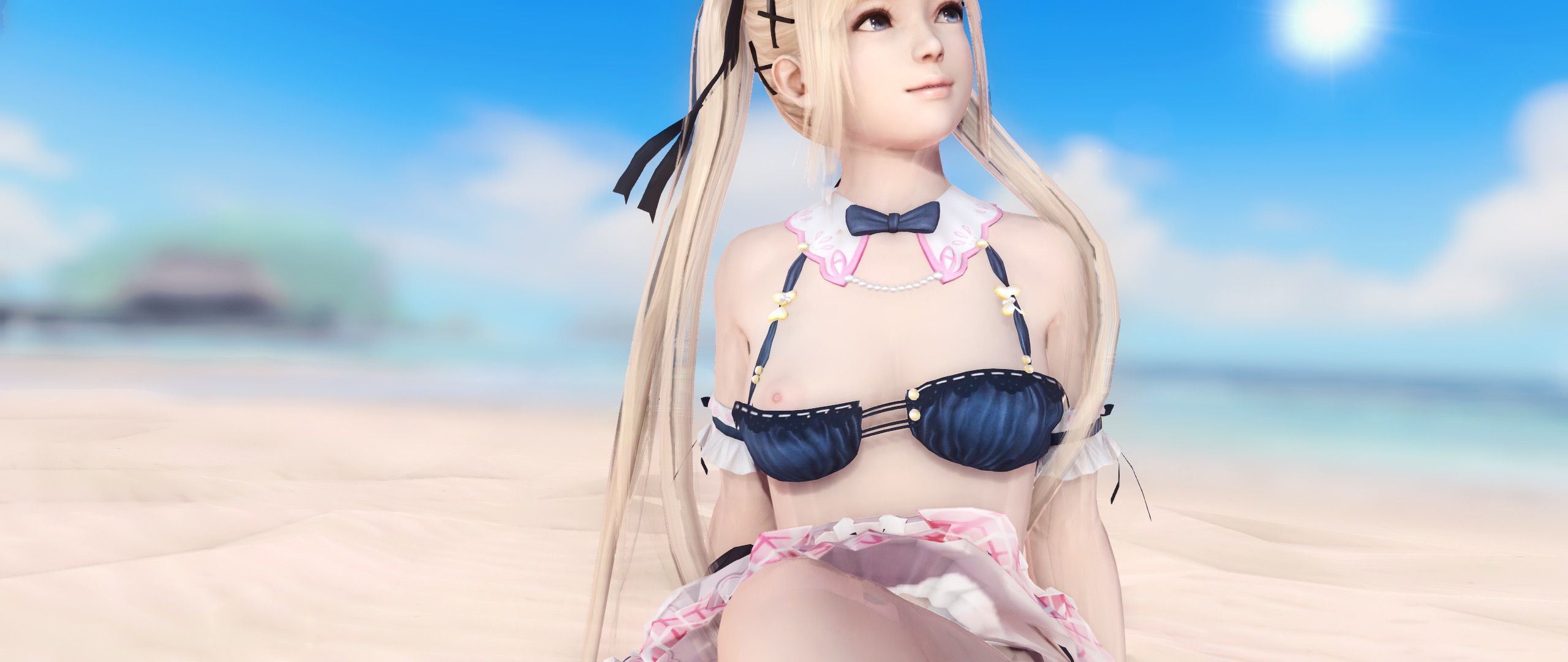 【Image】 DOA5 naked mod made by myself but too erotic wwwwww 1