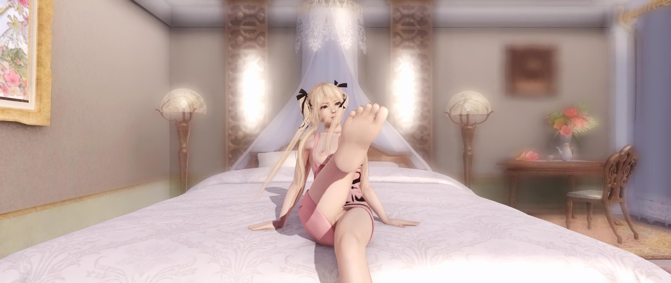 【Image】 DOA5 naked mod made by myself but too erotic wwwwww 6