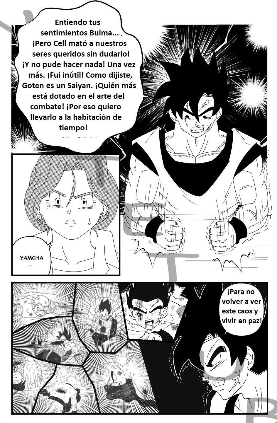 DRAGON BALL Z ALTERNATIVE TOME 2(Creador:Oni Tetsubo) 16