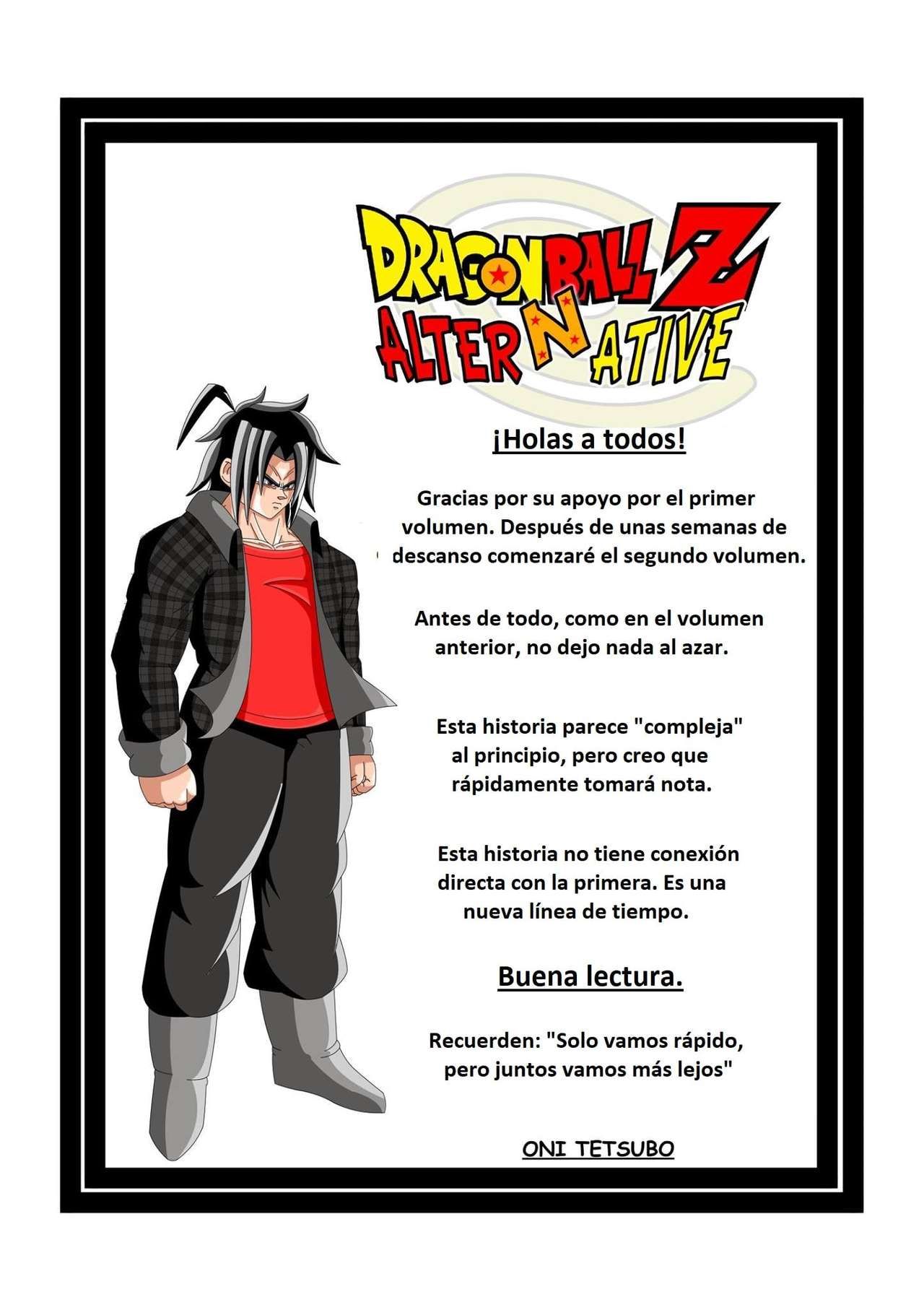 DRAGON BALL Z ALTERNATIVE TOME 2(Creador:Oni Tetsubo) 2