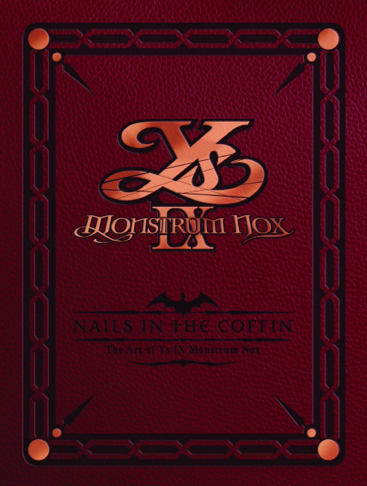 Ys IX Monstrum Nox - Nails in the Coffin Digital Art Book 1