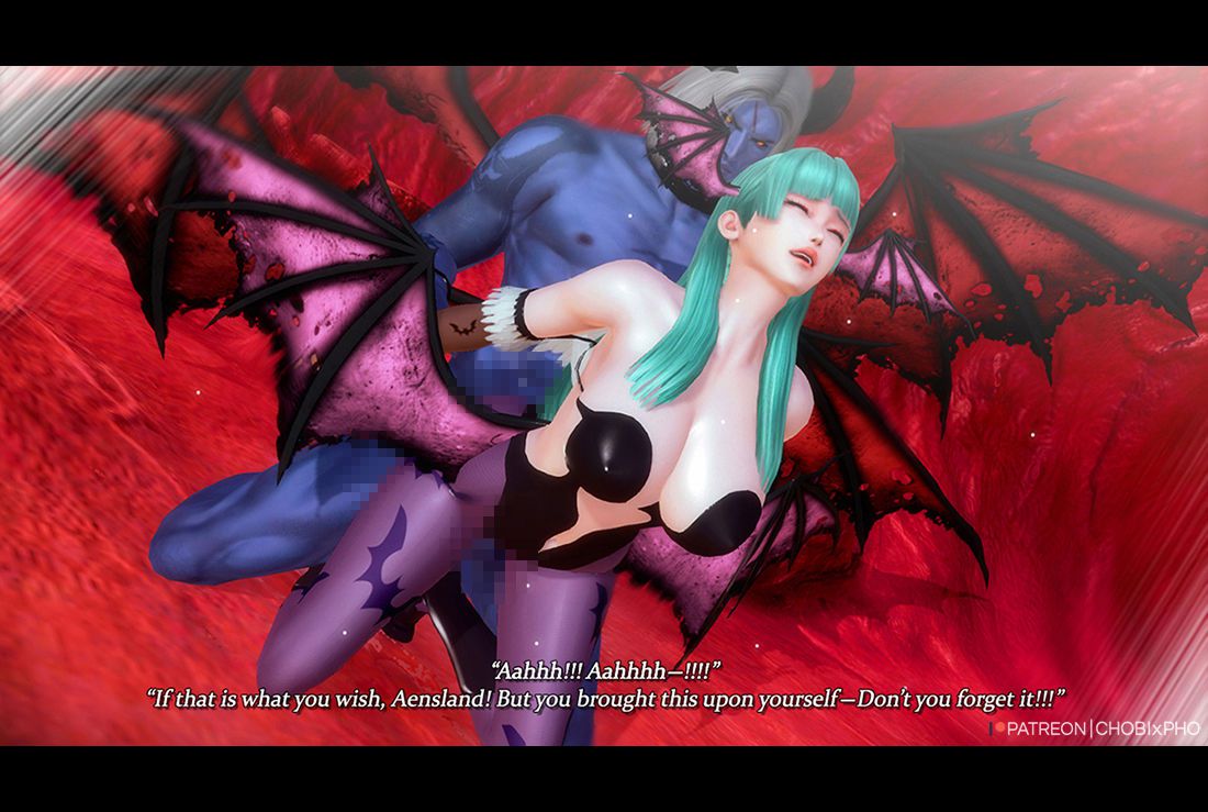 DARKSTALKERS / MORRIGAN: SEARCH FOR THE LOST SOULS [CHOBIxPHO] ヴァンパイア 18