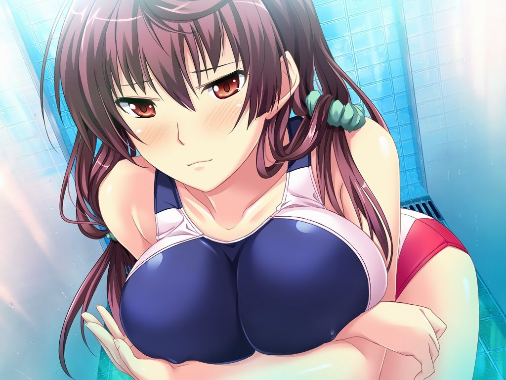 【Secondary】Erotic image excited by a girl wearing a pitch pichi swimming swimsuit 10