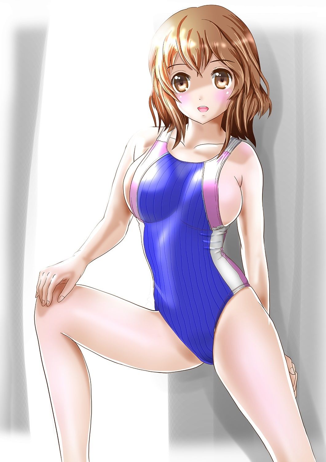 【Secondary】Erotic image excited by a girl wearing a pitch pichi swimming swimsuit 23