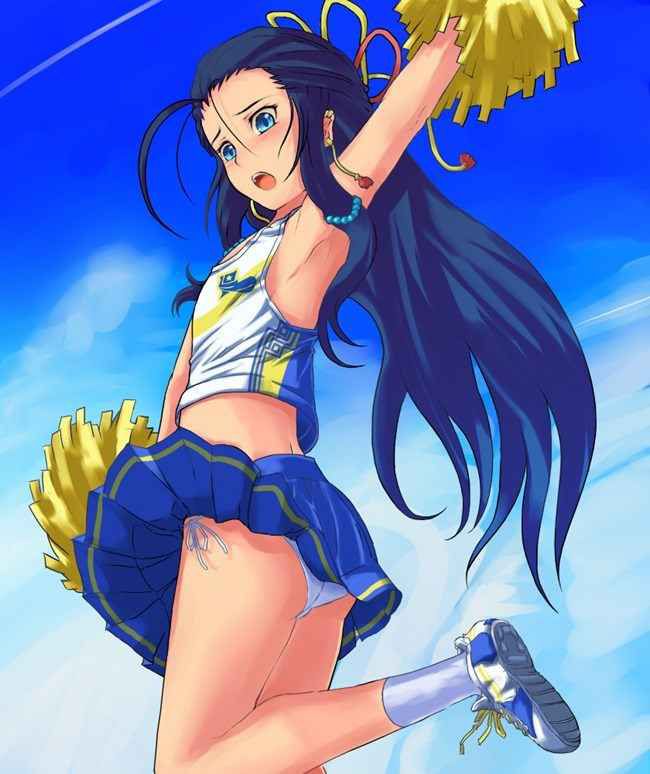 【Erotic Anime Summary】 Image collection of the appearance that the beautiful girls and beautiful girls of the cheerleader show without hail [38 sheets] 16