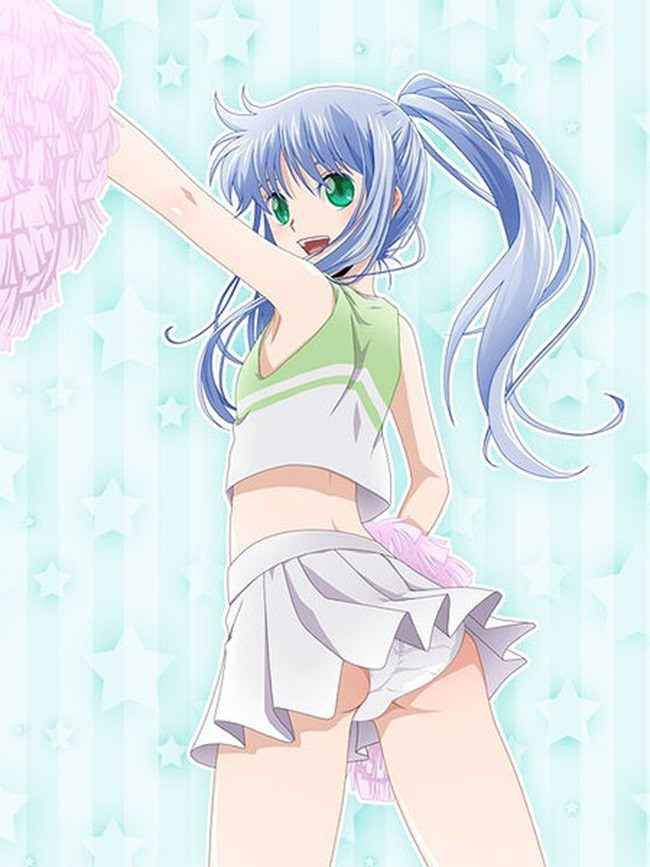 【Erotic Anime Summary】 Image collection of the appearance that the beautiful girls and beautiful girls of the cheerleader show without hail [38 sheets] 32