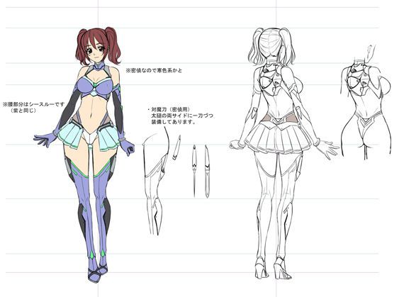 Taimanin Drawings and Sketches (Various Artists) 318