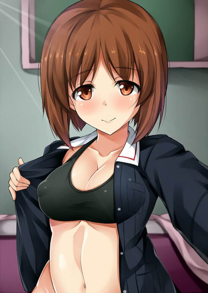 Girls &amp; Panzer images are also flirting delusions tonight! "Don't ♥ ♥ ♥ tease ♥ me there." 3