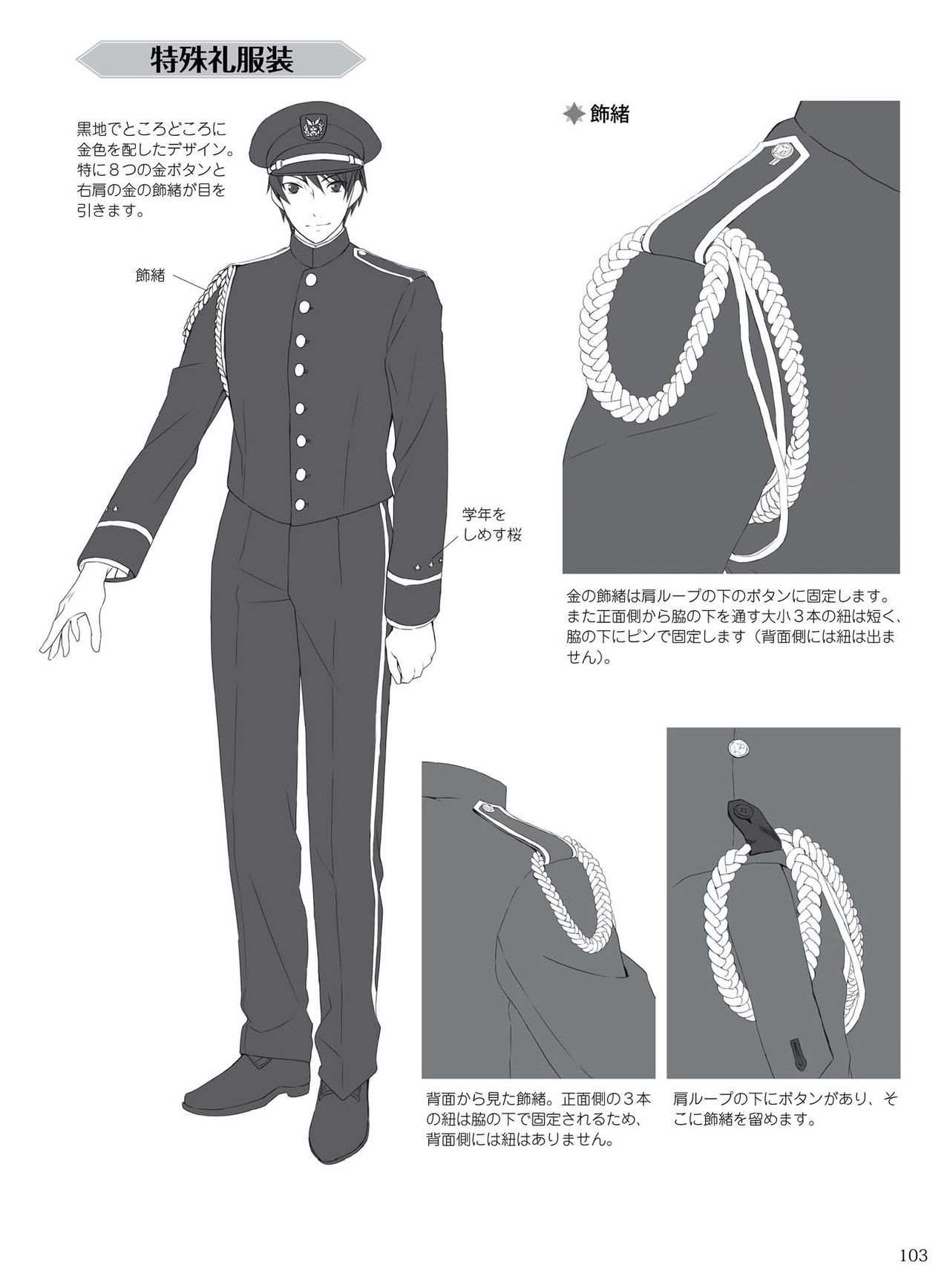 How to draw military uniforms and uniforms From Self-Defense Forces 軍服・制服の描き方 アメリカ軍・自衛隊の制服から戦闘服まで 106