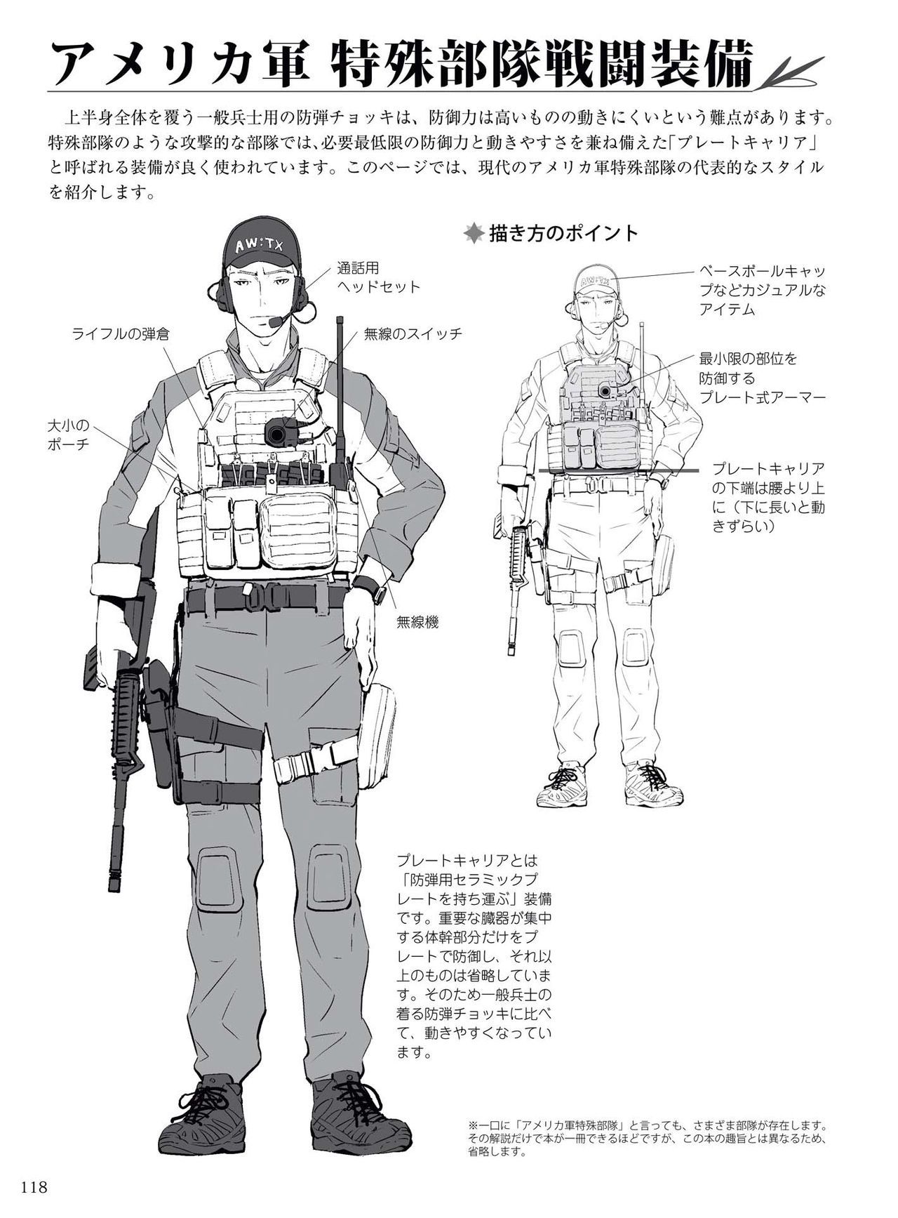 How to draw military uniforms and uniforms From Self-Defense Forces 軍服・制服の描き方 アメリカ軍・自衛隊の制服から戦闘服まで 121