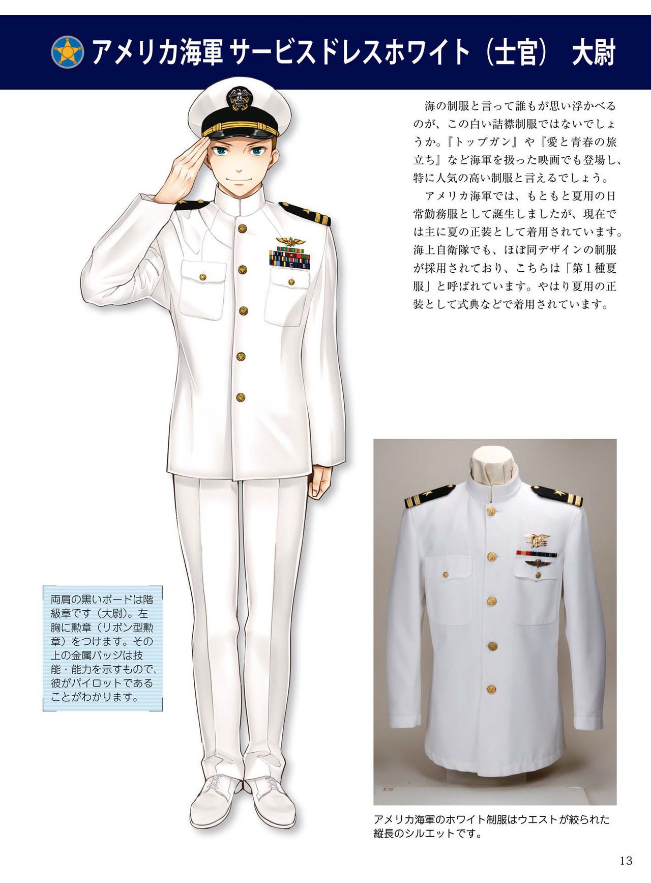 How to draw military uniforms and uniforms From Self-Defense Forces 軍服・制服の描き方 アメリカ軍・自衛隊の制服から戦闘服まで 16