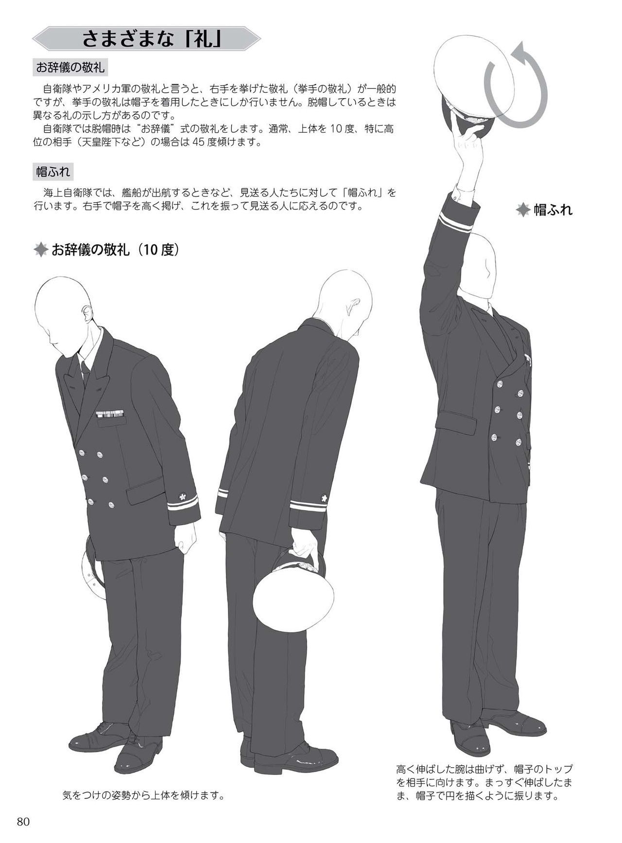 How to draw military uniforms and uniforms From Self-Defense Forces 軍服・制服の描き方 アメリカ軍・自衛隊の制服から戦闘服まで 83