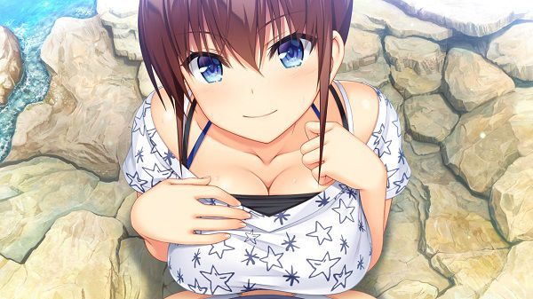 Erotic anime summary Erotic image of a girl who will be thrilled with proud busty [secondary erotic] 1