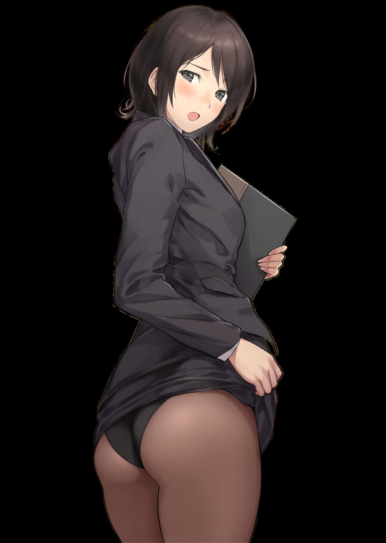 [Erocora character material] PNG background transparent erotic image such as anime character Part 375 18